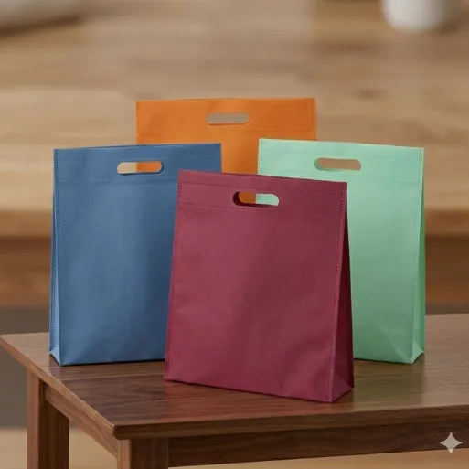 Nonwoven D-Cut Bags